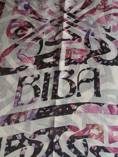 Biba silk scarf iconic - biba,