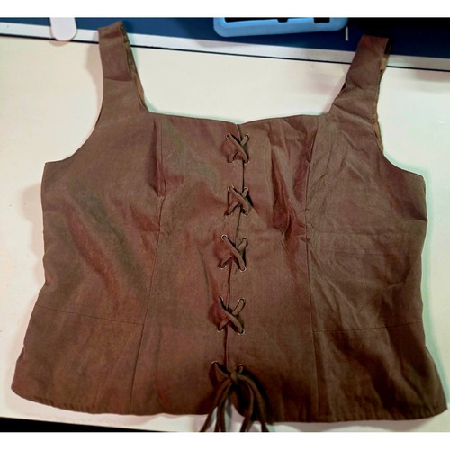 Brown faux suede - brown,