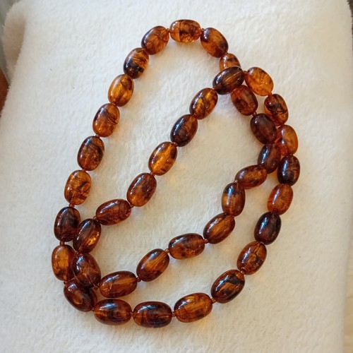 Vintage long baltic - vintage, amber