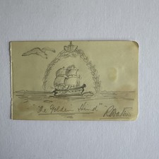 Original Signed Pencil Drawing