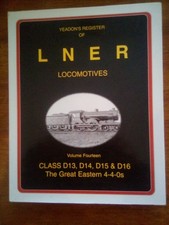 Yeadon Register of LNER