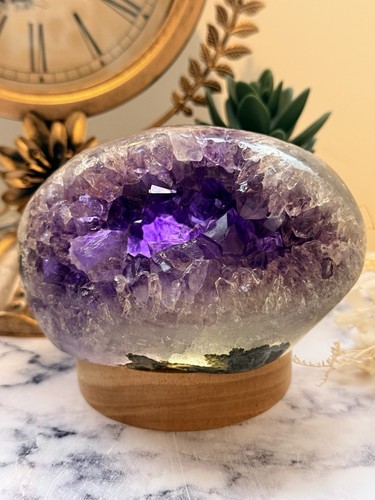 Amethyst crystal stone - crystal,