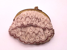 Antique Purse Fabric Purse