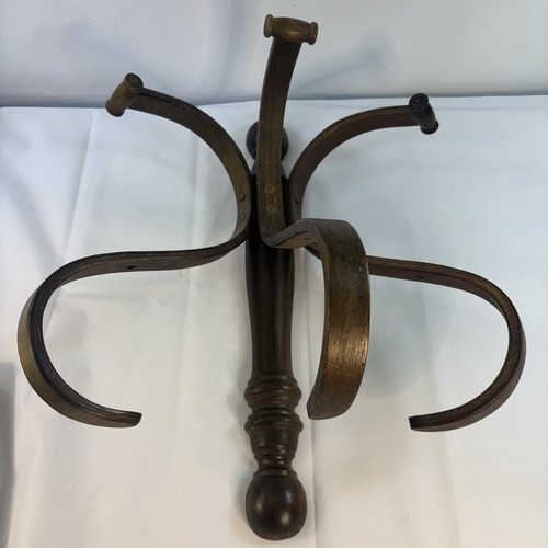 Thonet style bentwood coat hat - style,