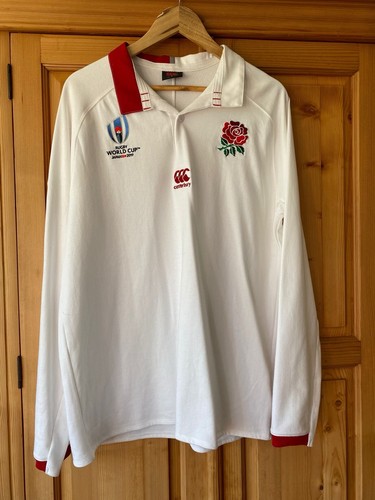 Mens white england - rugby, shirt