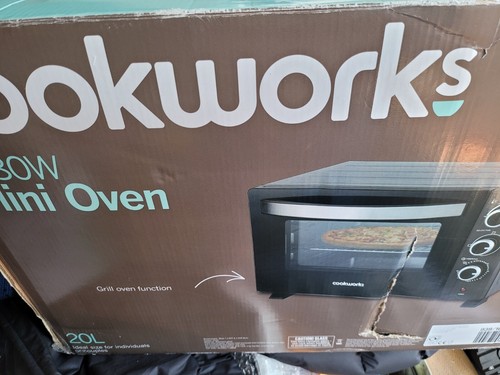 Cookworks 20l mini oven - cookworks,