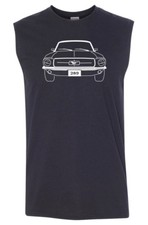 67 Mustang SLEEVELESS T-shirt -  Ford Classic Muscle Car