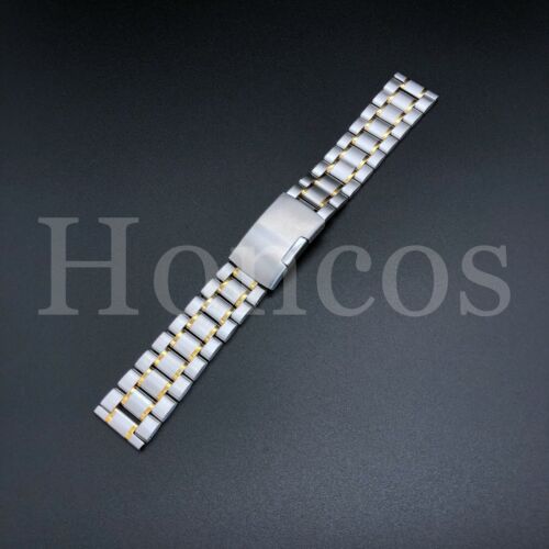 Steel and gold bracelet - 18,