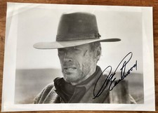 Clint Eastwood autograph photo with COA