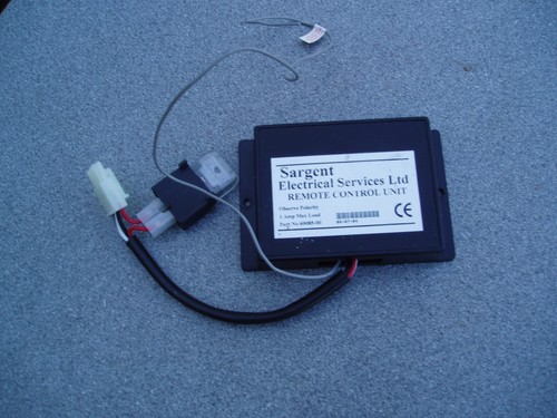 Caravan sargent alarm - alarm, control