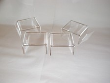 4 PACK ACRYLIC PERSPEX DISPLAY