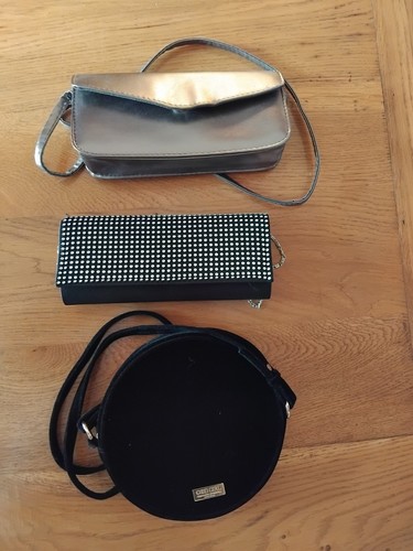 Three stylish hand - , bags