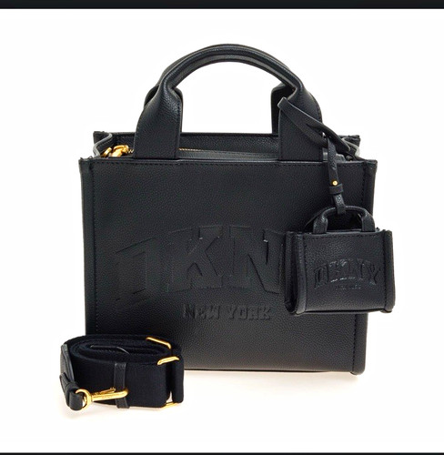 Dkny black leather - dkny, small