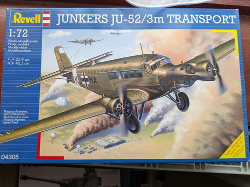 Vintage revell model junkers - revell,