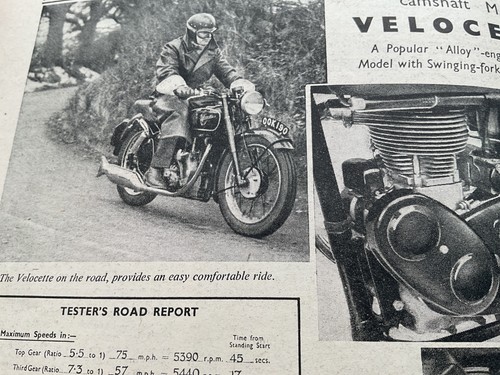 Velocette mac high camshalf - mac,