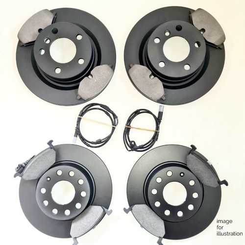 Front rear brake discs pads - discs,
