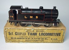 Bassett Lowke O gauge electric LMS 0-6-0 tank locomotive