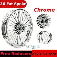 21x3.5 Fat Spoke Front Wheel