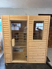 Zoki Infrared Sauna. Size 1200mm x 1800mm model 1218 - only used 4-5 times. 