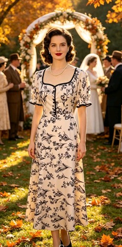 Vintage 1930s 1940s style - vintage,