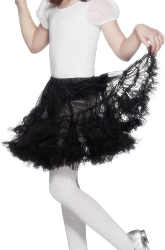 Girls black petticoat - black, tutu