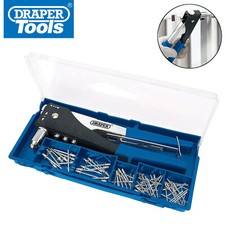 Draper 27848 2 Way Hand Riveter Kit Pop Rivet Gun Hand Riviter Tool (New 19782)