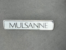 Rolls Royce Bentley Mulsanne Automobile Motor Car Enamel Badge Emblem