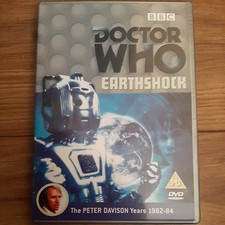 Doctor Who - Earthshock (DVD) Peter Davison,  Cert PG, Very Good Condition, BBC 