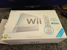 Nintendo Wii In Box With Wii Sports & Wii Sports Resort Bundle *See Description*