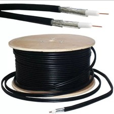 125m rg6 twin coaxial shotgun - 125m,