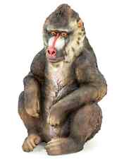 Sitting Baboon Figurine Indoor