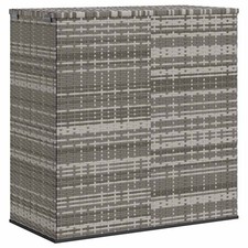 Garden Cushion Box PE Rattan
