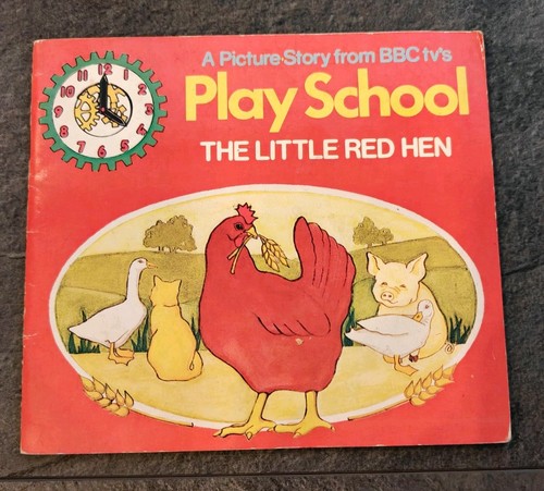 The little red hen - red,