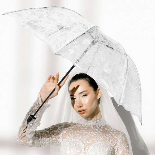Wedding umbrella unique - umbrella, lace