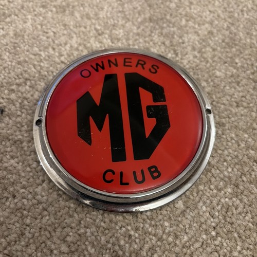 Owners club badge vintage - mg,