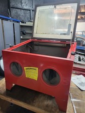 BENCH TOP SAND BLASTING CABINET - SBC Abrasive Finishing Blast Cabinet