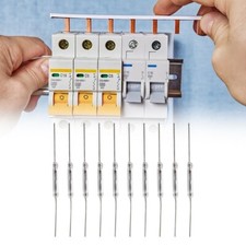 10pcs Reed Switch Normally Open/Closed Magnetic Induction Door Switch Glass