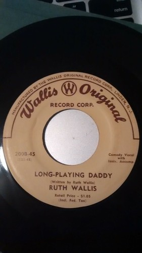 Ruth wallis vinyl - ", long