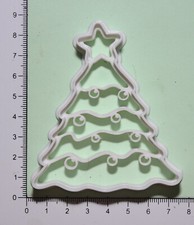 Christmas tree Cookie or fondant  Cutter 3d printed