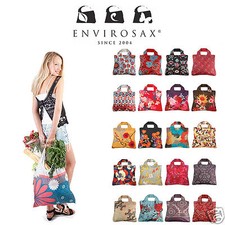 Envirosax Reusable Shopping Bag Roll-Up Tote Foldable Beach Gym Swimming Shopper