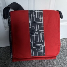 IKEA Red/Grey Laptop Messenger
