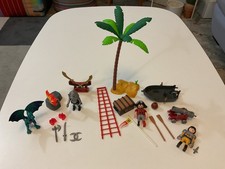 Playmobil Pirate and Samurai, Dragon Bundle (from sets 5609 + 4295)