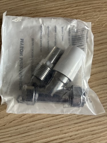 Myson 15mm straight - 15mm, lockshield