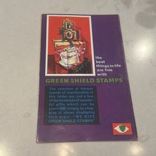 Rare Vintage Green Shield