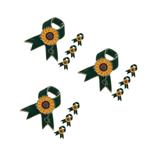 12pcs sunflower ribbon - sunflower,