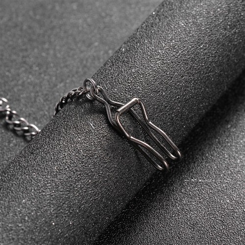 4pcs metal pocket - watch, chain