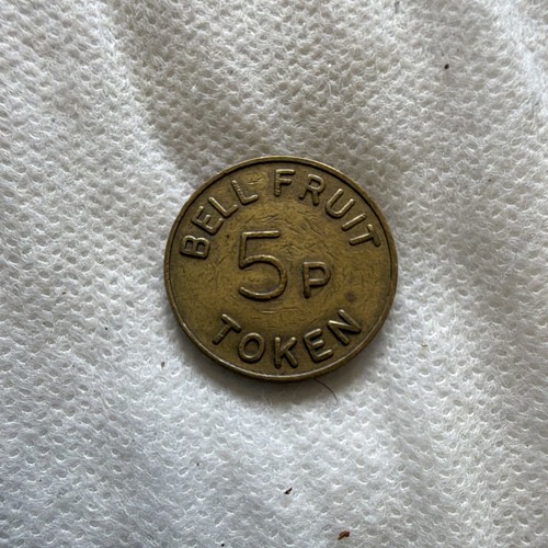 Bell fruit token - fruit, token,