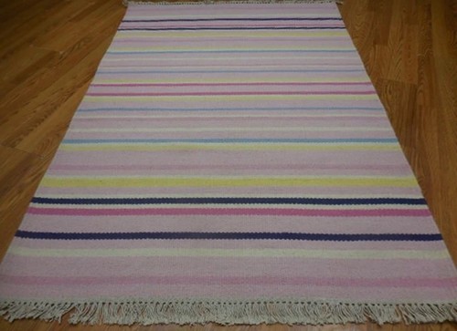 Vintage handwoven pastel - handwoven,