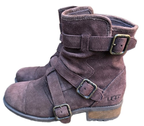 Women ugg finney brown suede - ugg,