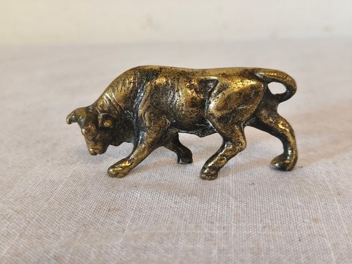 Miniature vintage solid brass - vintage,